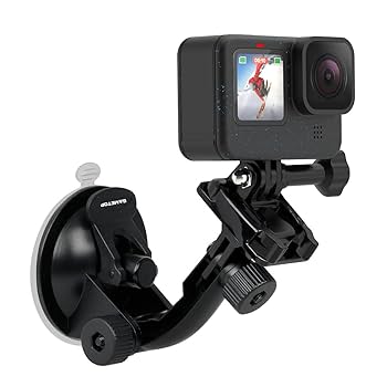 Amazon.com : Sametop Suction Cup Mount Compatible with Gopro